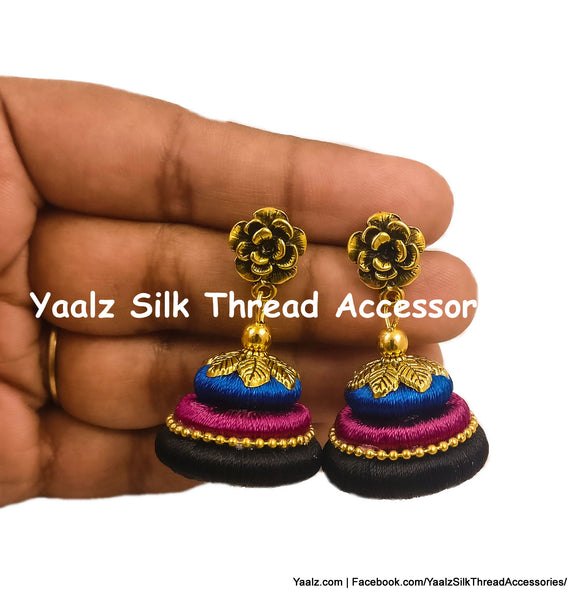 silk thread Simple Jumka 