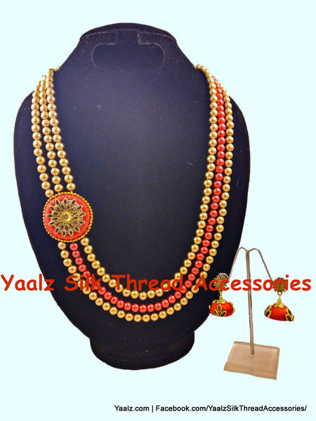 silk thread Necksets 