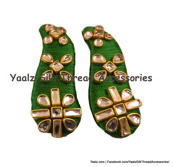 silk thread Tic-Tac Clips 