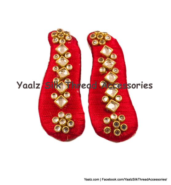 silk thread Tic-Tac Clips 