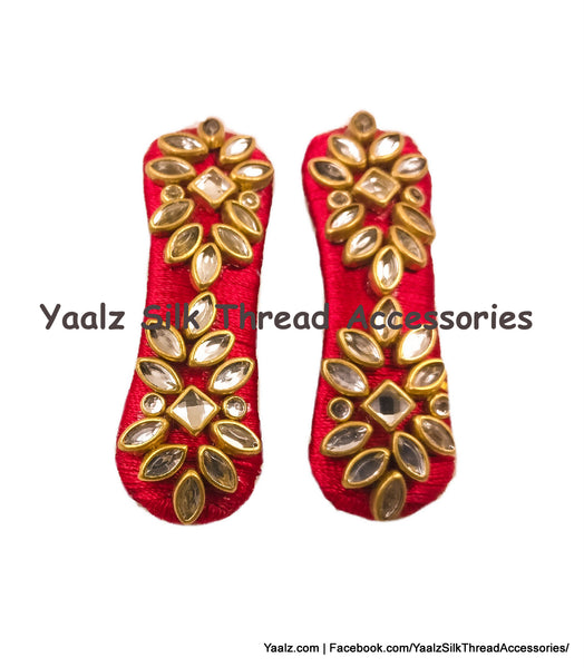 silk thread Tic-Tac Clips 