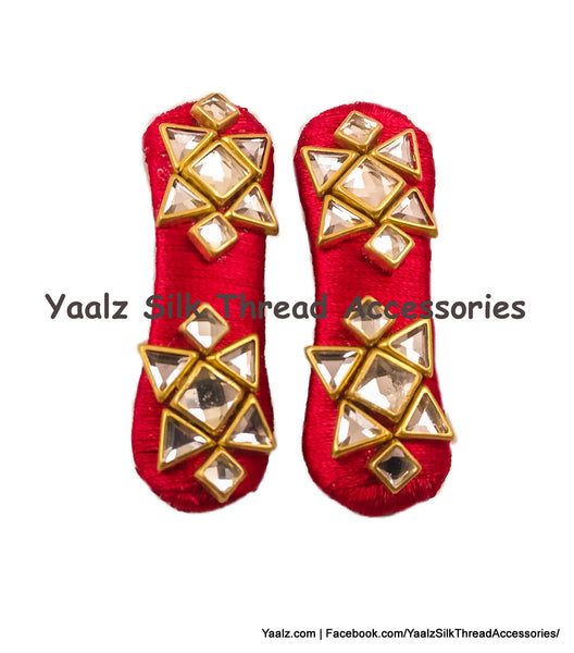 silk thread Tic-Tac Clips 