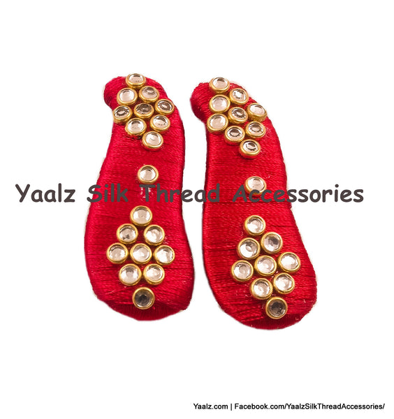 silk thread Tic-Tac Clips 