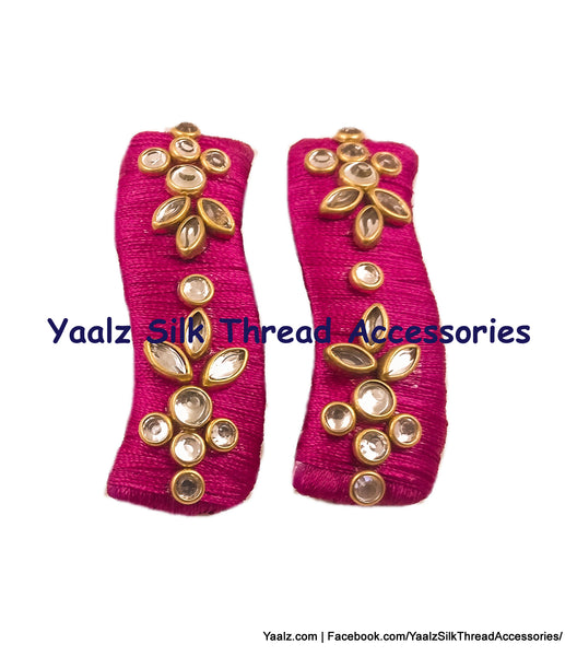 silk thread Tic-Tac Clips 