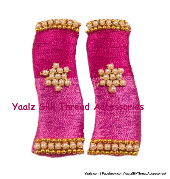 silk thread Tic-Tac Clips 