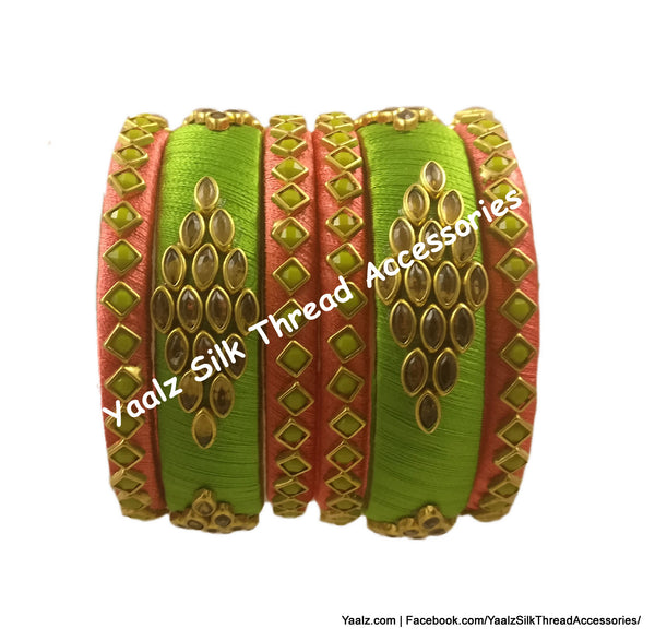 silk thread Grandeur Bangle Collections 