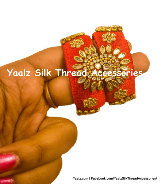 Silk thread bangles