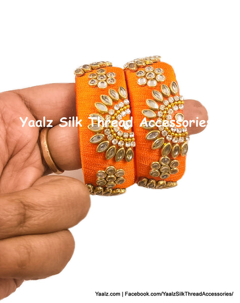 Silk thread bangles