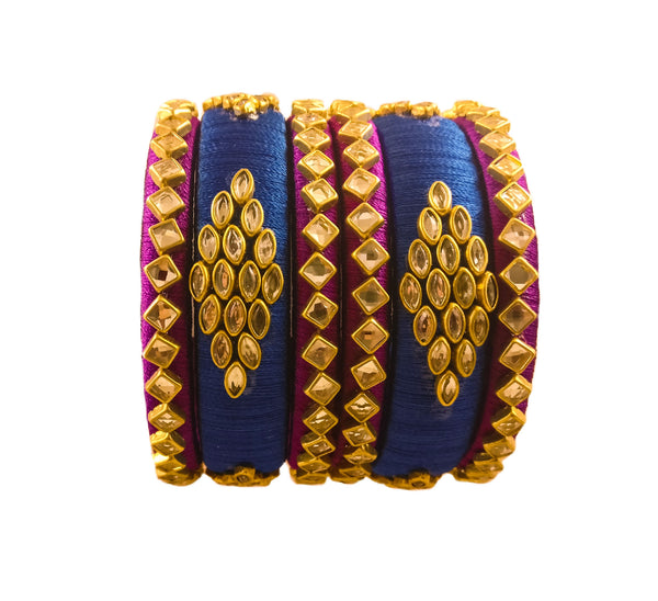 silk thread Grandeur Bangle Collections 