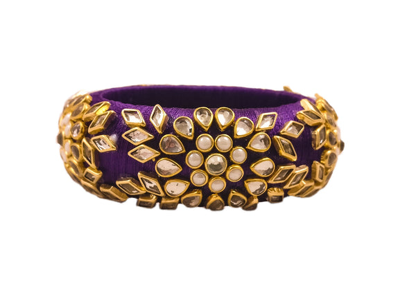 silk thread Single Bangle Collections 