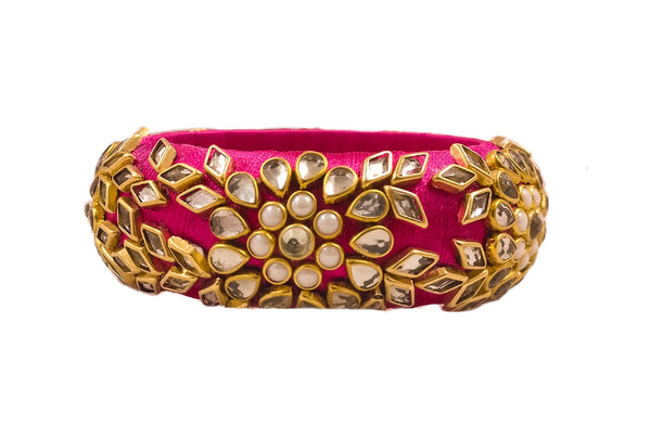 silk thread Single Bangle Collections 