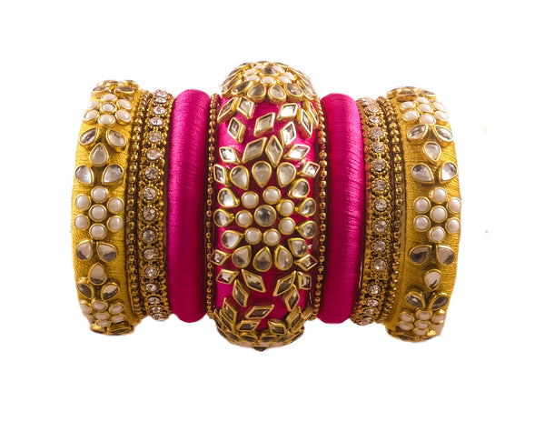 silk thread Grandeur Bangle Collections 
