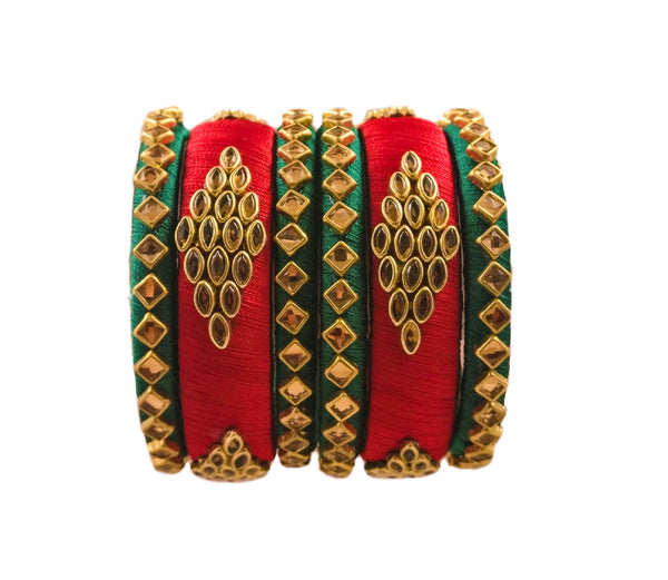 silk thread Grandeur Bangle Collections 