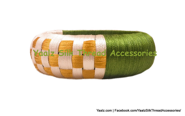 silk thread Checker Bangles 