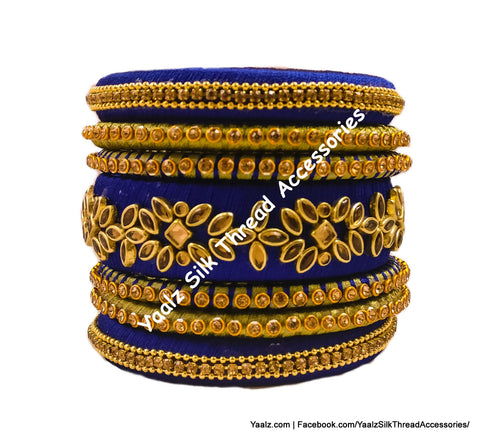 silk thread Grandeur Bangle Collections 