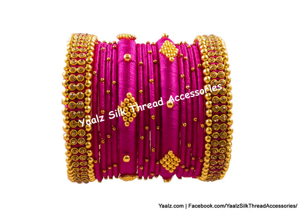 silk thread Grandeur Bangle Collections 