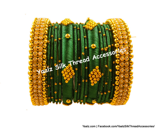 silk thread Grandeur Bangle Collections 
