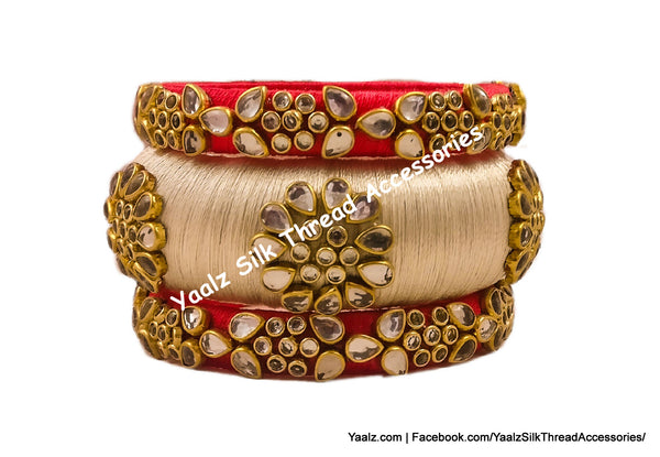 silk thread Grandeur Bangle Collections 