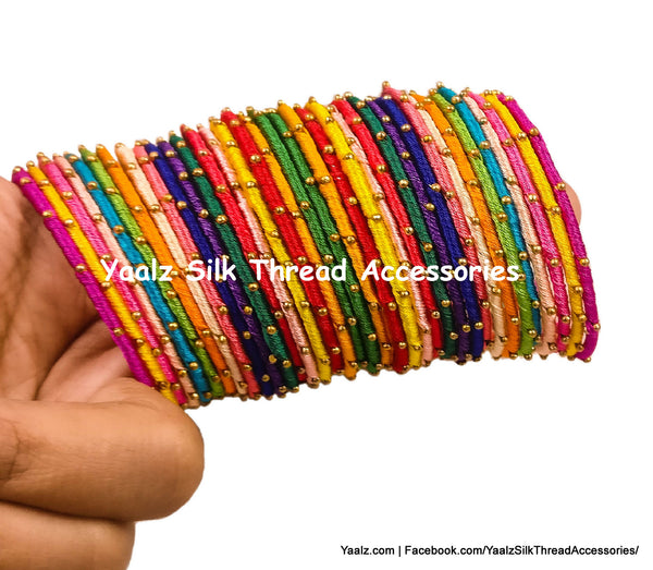 silk thread Grandeur Bangle Collections 