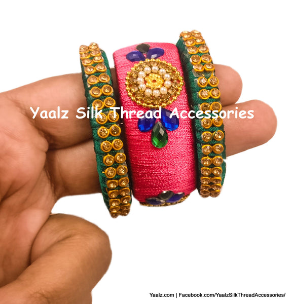 silk thread Grandeur Bangle Collections 