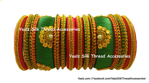 silk thread Grandeur Bangle Collections 