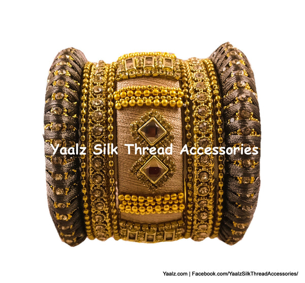 silk thread Grandeur Bangle Collections 