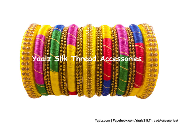silk thread Grandeur Bangle Collections 