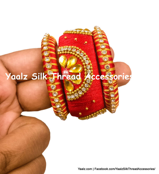 silk thread Grandeur Bangle Collections 