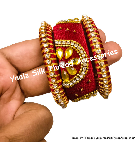 silk thread Grandeur Bangle Collections 