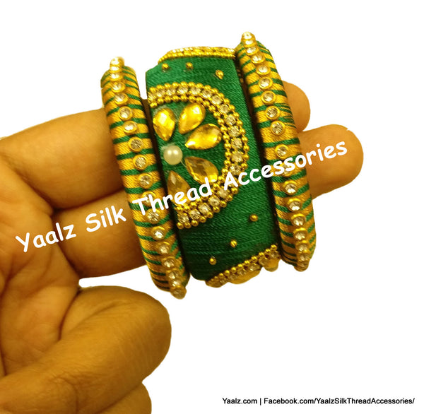 silk thread Grandeur Bangle Collections 