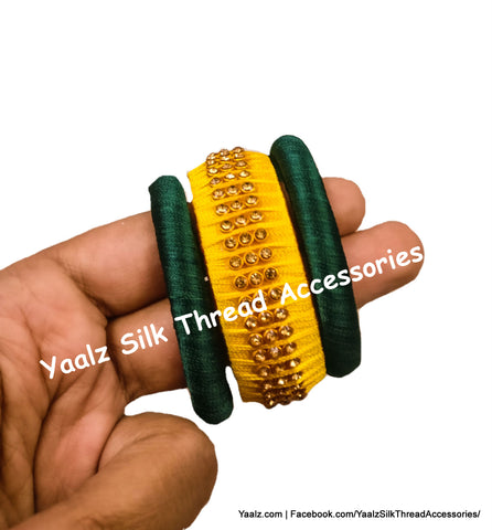 silk thread Grandeur Bangle Collections 