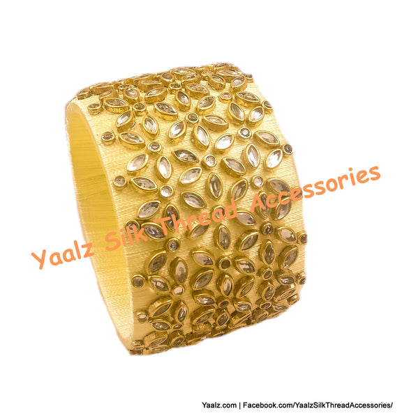 silk thread Single Bangle Collections 