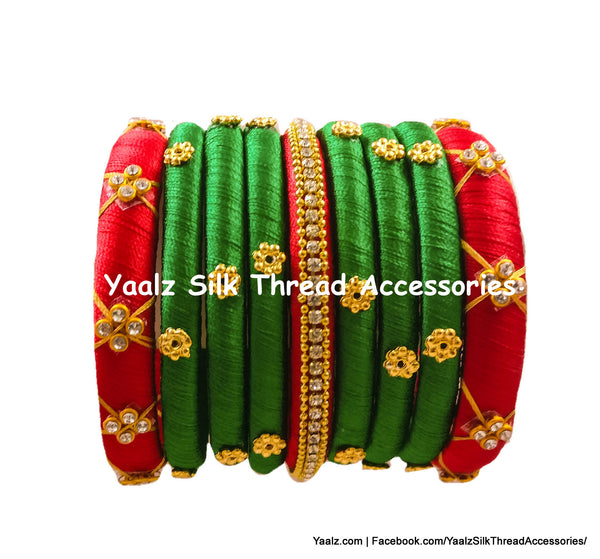 silk thread Grandeur Bangle Collections 
