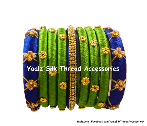 silk thread Grandeur Bangle Collections 