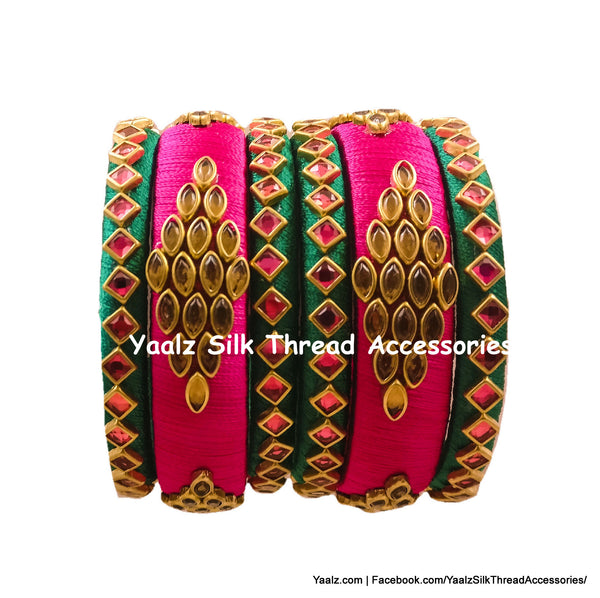 silk thread Grandeur Bangle Collections 
