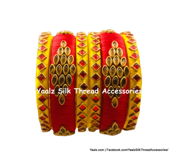 silk thread Grandeur Bangle Collections 