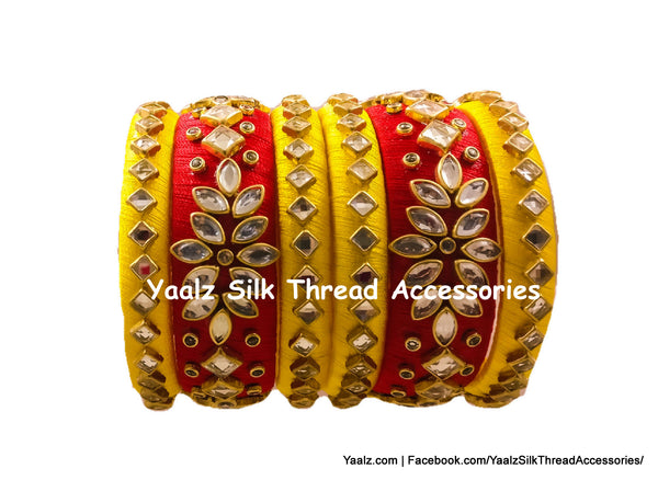 silk thread Grandeur Bangle Collections 