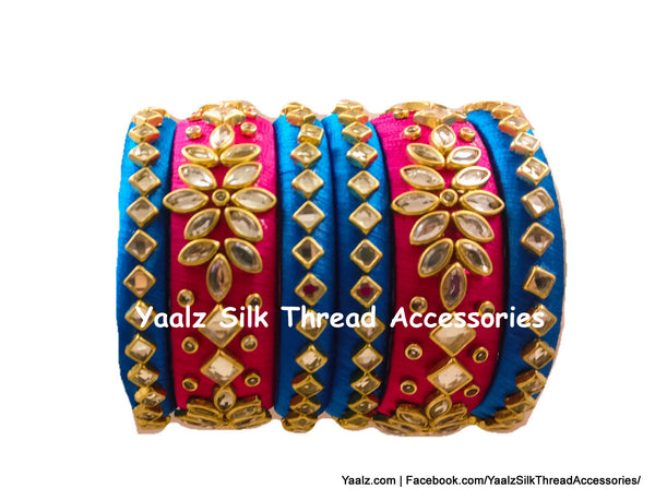 silk thread Grandeur Bangle Collections 
