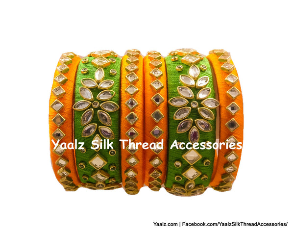 silk thread Grandeur Bangle Collections 