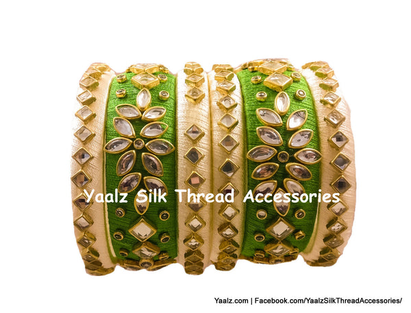 silk thread Grandeur Bangle Collections 