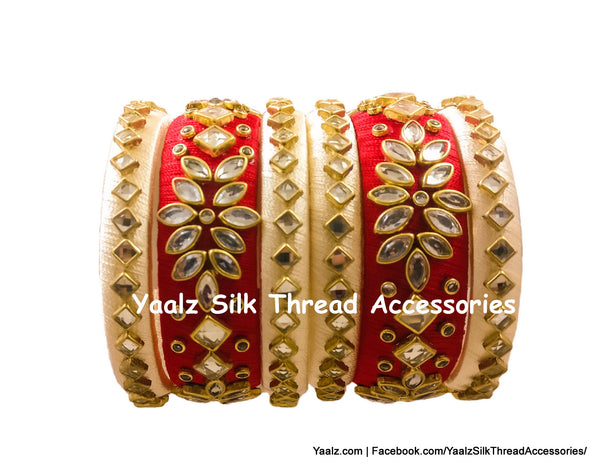 silk thread Grandeur Bangle Collections 