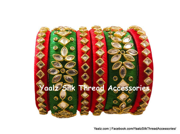 silk thread Grandeur Bangle Collections 