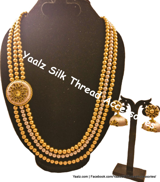 silk thread Necksets 