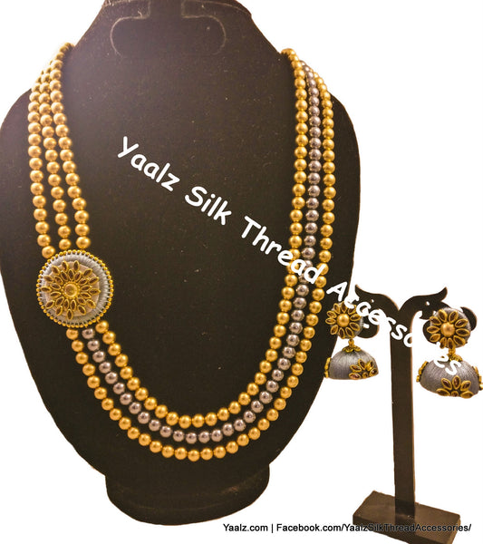 silk thread Necksets 