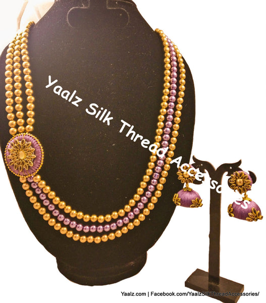 silk thread Necksets 