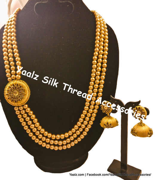 silk thread Necksets 