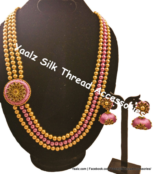 silk thread Necksets 