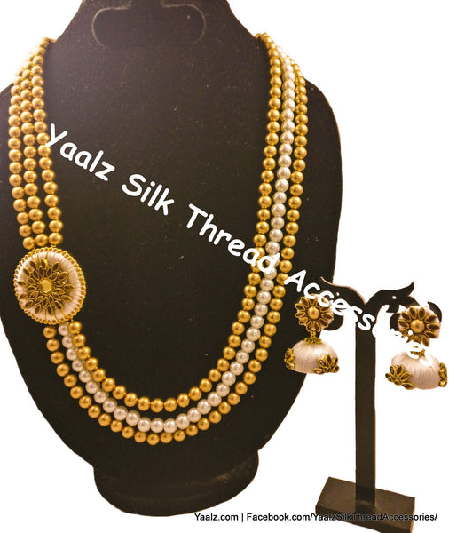 silk thread Necksets 