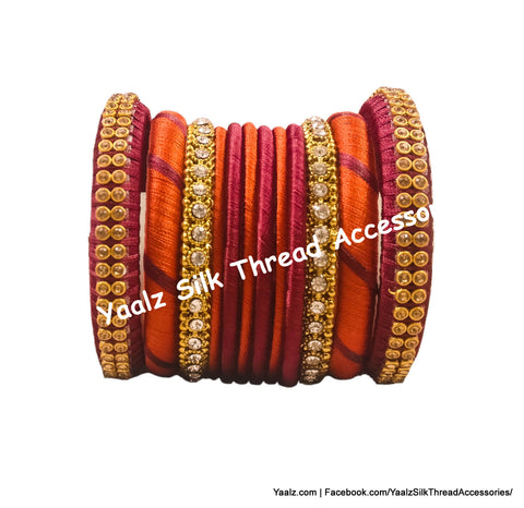 silk thread Grandeur Bangle Collections 