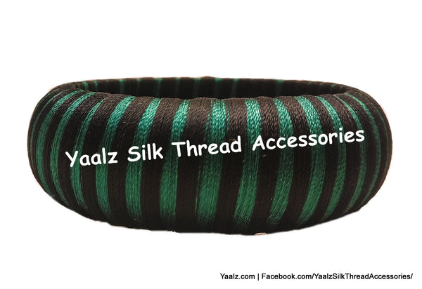 silk thread Single Bangle Collections 